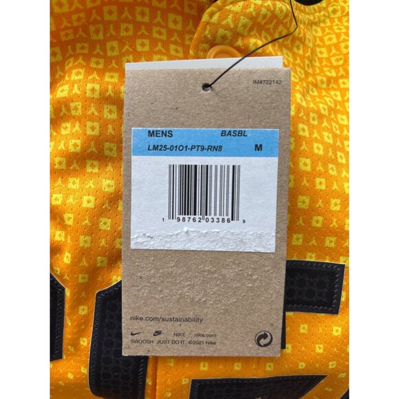 Pittsburgh Pirates Nike Paul Skenes #30 City Connect Jersey Mens Medium MLB, new - Picture 6 of 7